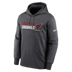 Arizona Cardinals Prime Logo Name Split Pullover Hoodie Anthracite | Nike for Sale