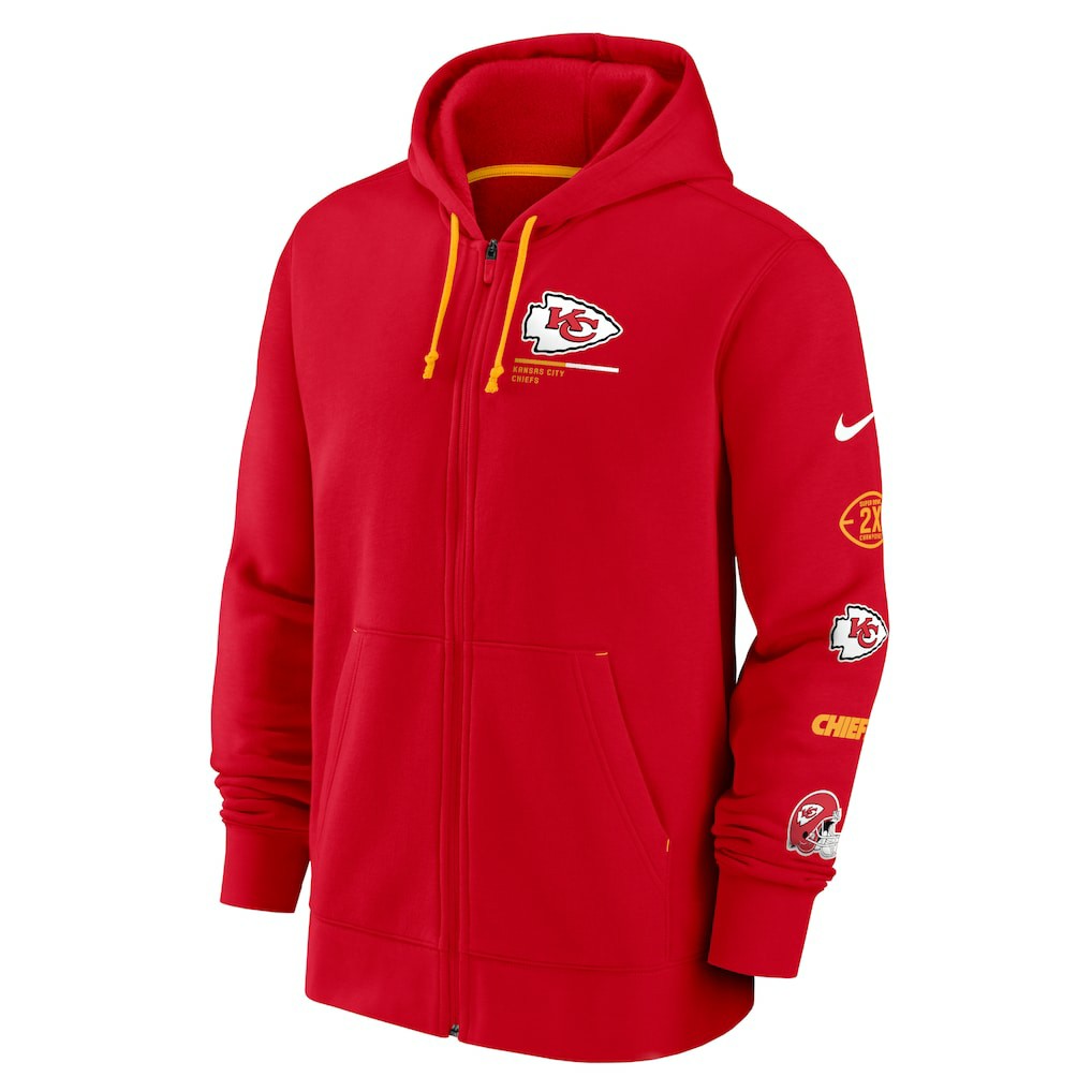 Kansas City Chiefs Surrey Full-Zip Hoodie Red | Nike for Sale