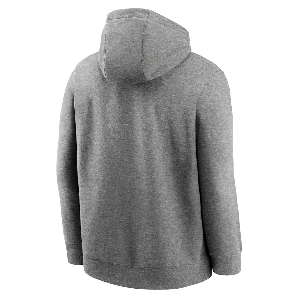 Los Angeles Chargers Rewind Club Fleece Pullover Hoodie Heathered Gray | Nike for Sale