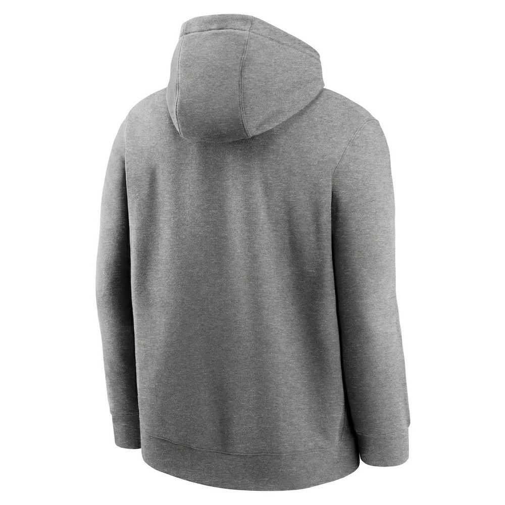 Los Angeles Chargers Rewind Club Fleece Pullover Hoodie Heathered Gray | Nike for Sale