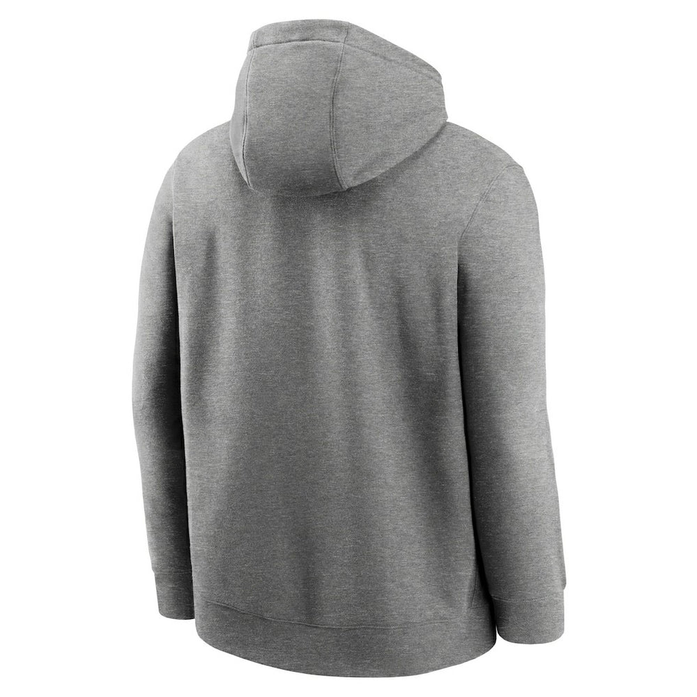 Los Angeles Rams Rewind Club Fleece Pullover Hoodie Heathered Gray | Nike for Sale