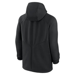 Kansas City Chiefs Spacer Raglan Performance Full-Zip Hoodie Black | Nike for Sale
