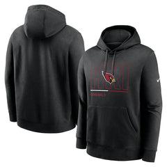 Arizona Cardinals City Code Club Fleece Pullover Hoodie Black | Nike for Sale