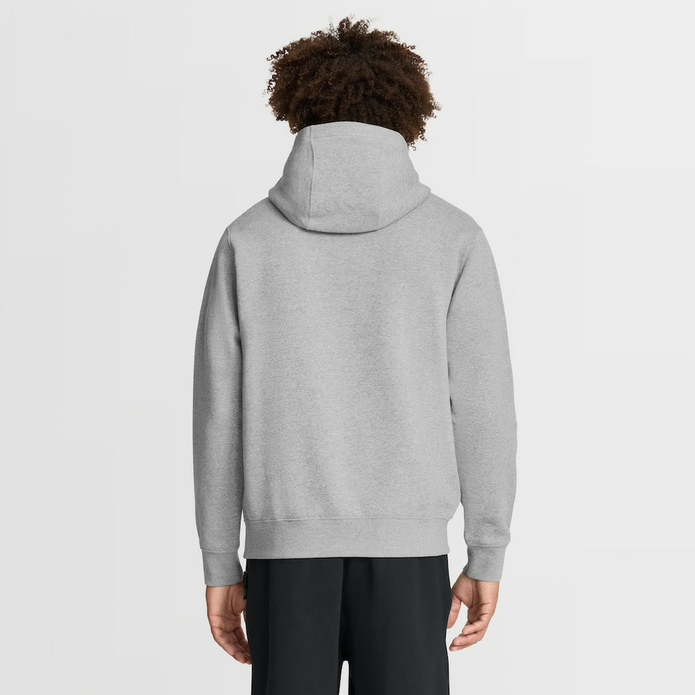 Los Angeles Chargers City Code Club Fleece Pullover Hoodie Heathered Gray | Nike for Sale