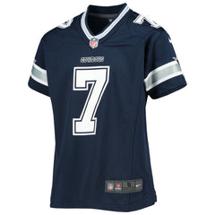Trevon Diggs Dallas Cowboys Youth Game Jersey Navy | Nike for Sale