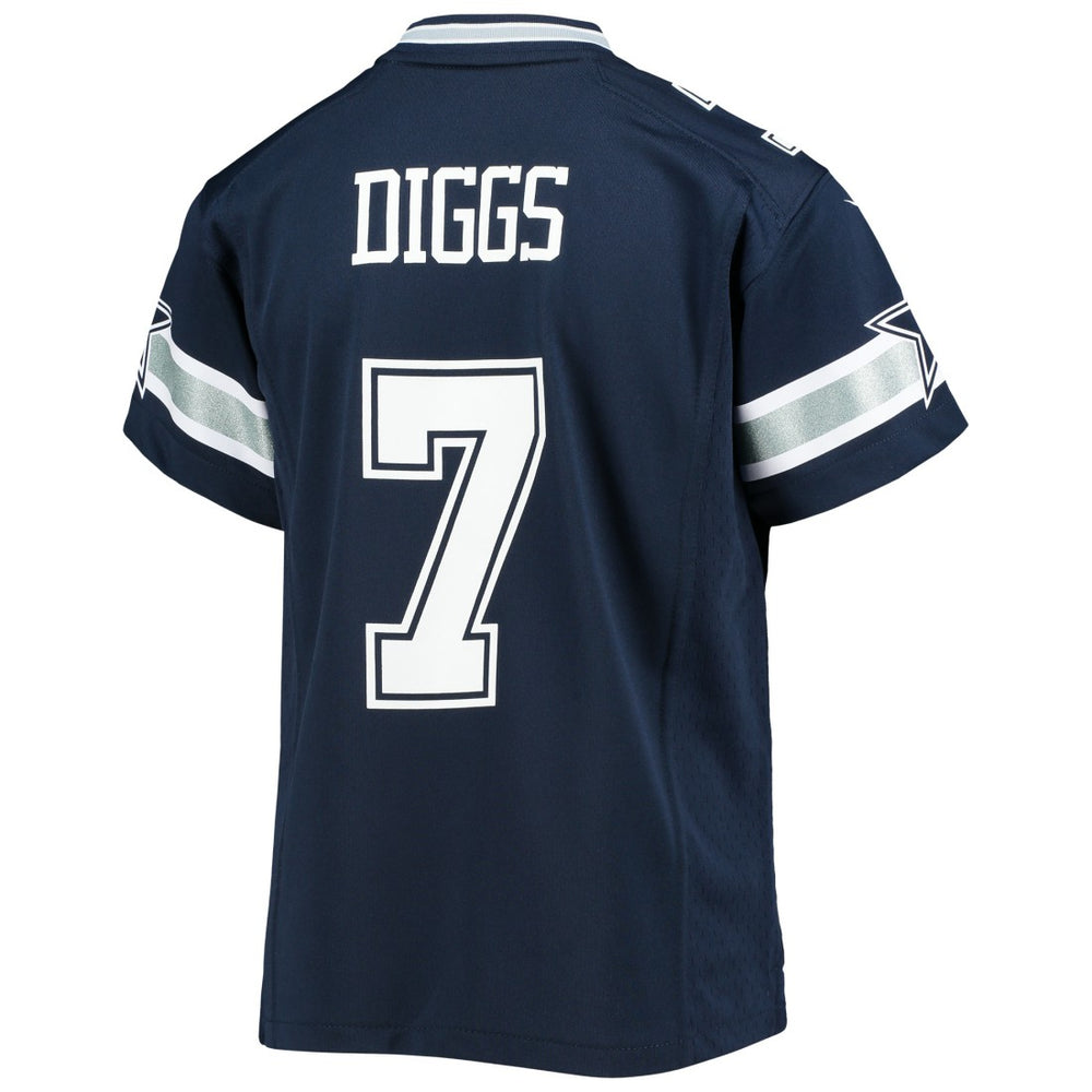Trevon Diggs Dallas Cowboys Youth Game Jersey Navy | Nike for Sale