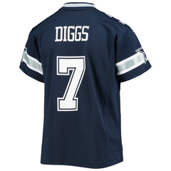 Trevon Diggs Dallas Cowboys Youth Game Jersey Navy | Nike for Sale