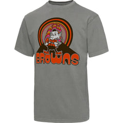 Cleveland Browns Junk Food Wonderland Infinity Vibe T-Shirt Graphite | NFL