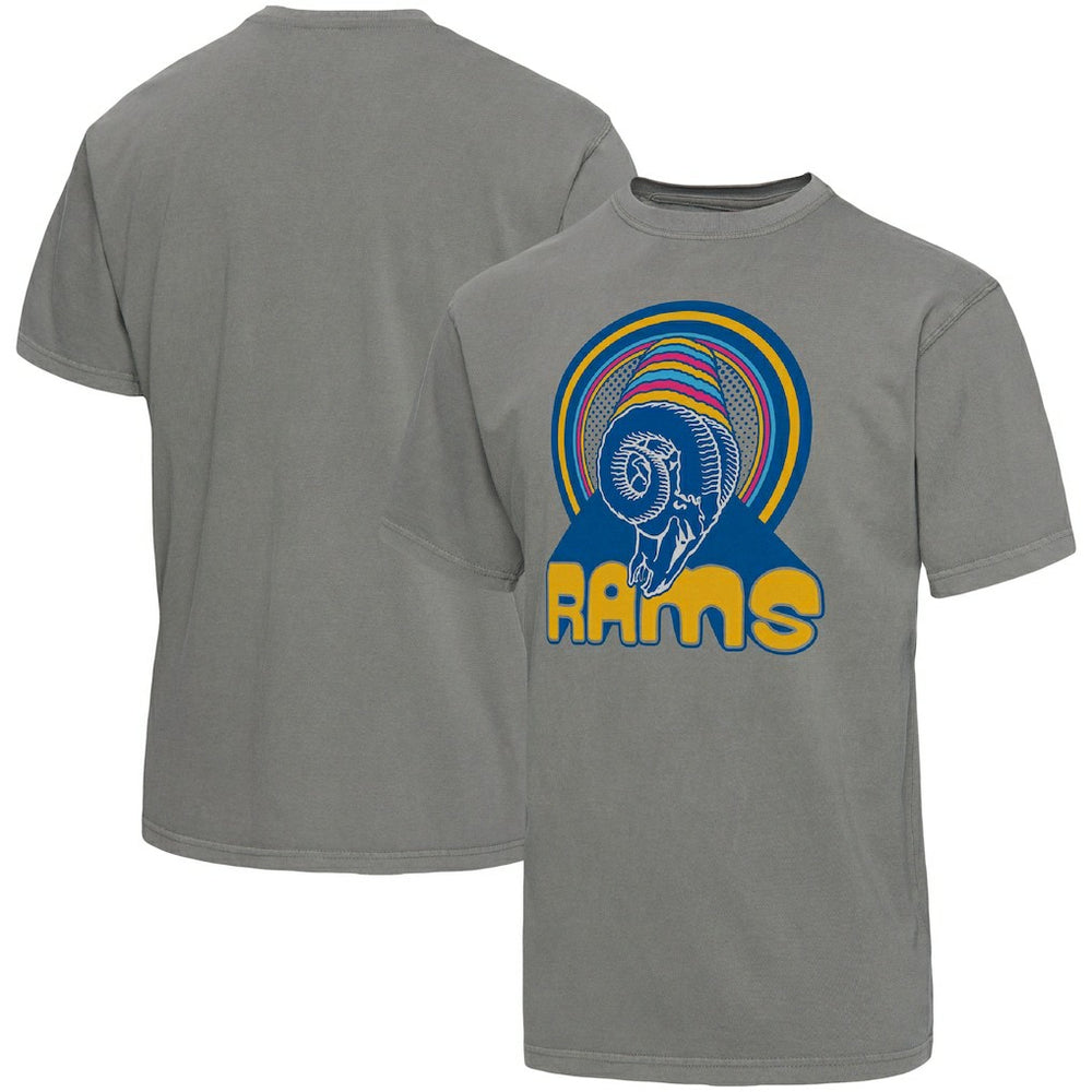 Los Angeles Rams Junk Food Wonderland Infinity Vibe T-Shirt Graphite | NFL