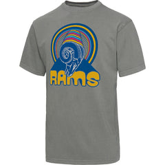 Los Angeles Rams Junk Food Wonderland Infinity Vibe T-Shirt Graphite | NFL