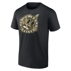 New Orleans Saints Big & Tall Sporting Chance T-Shirt Black | Fanatics