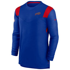 Buffalo Bills Sideline Tonal Logo Performance Player Long Sleeve T-Shirt Royal | Nike for Sale