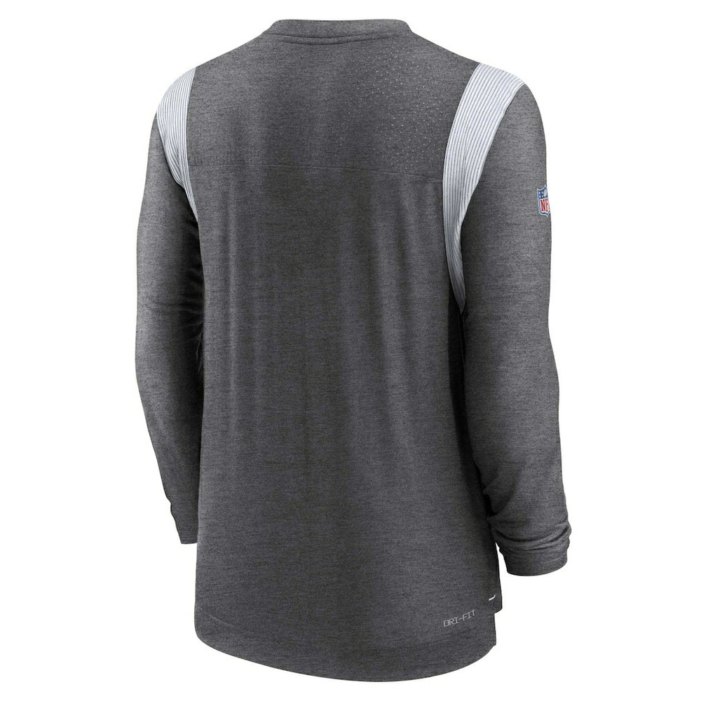 Indianapolis Colts Sideline Tonal Logo Performance Player Long Sleeve T-Shirt Charcoal | Nike for Sale