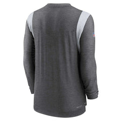 Indianapolis Colts Sideline Tonal Logo Performance Player Long Sleeve T-Shirt Charcoal | Nike for Sale