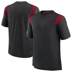 Arizona Cardinals Sideline Tonal Logo Performance Player T-Shirt Black | Nike for Sale