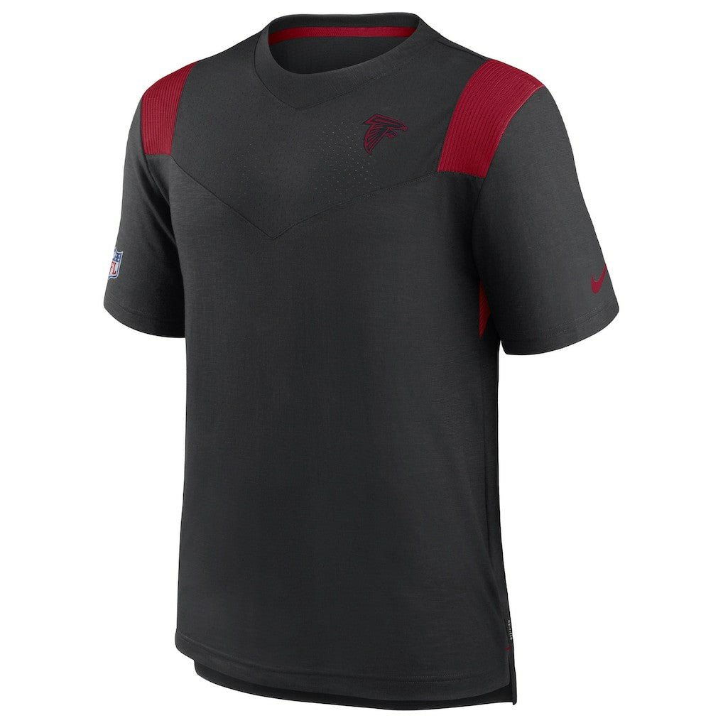 Atlanta Falcons Sideline Tonal Logo Performance Player T-Shirt Black | Nike for Sale