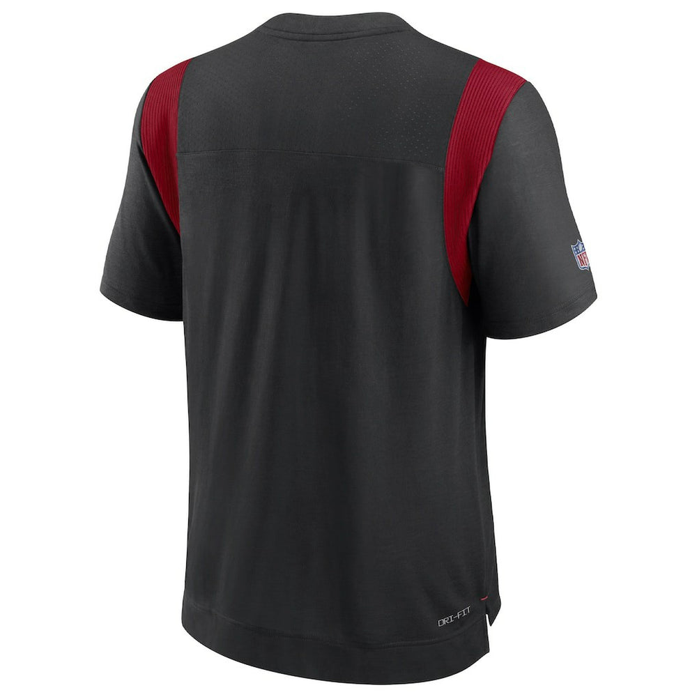 Atlanta Falcons Sideline Tonal Logo Performance Player T-Shirt Black | Nike for Sale