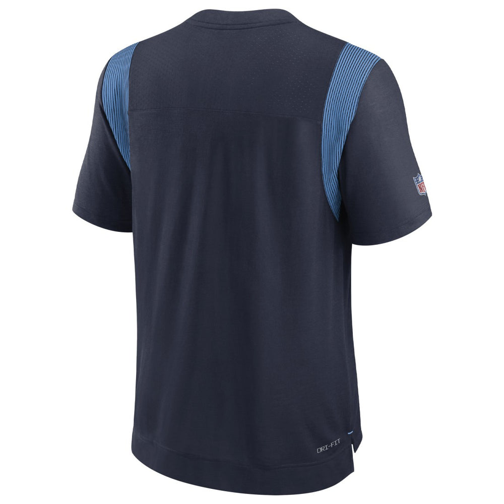 Tennessee Titans Sideline Tonal Logo Performance Player T-Shirt Navy | Nike for Sale