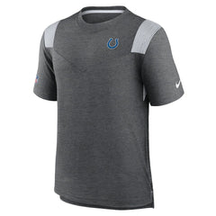 Indianapolis Colts Sideline Tonal Logo Performance Player T-Shirt Heather Charcoal | Nike for Sale