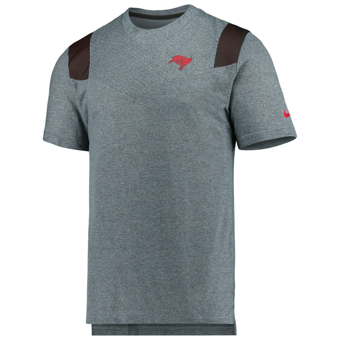 Tampa Bay Buccaneers Sideline Tonal Logo Performance Player T-Shirt Pewter | Nike for Sale