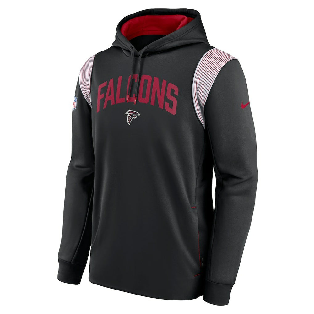 Atlanta Falcons Sideline Athletic Stack Performance Pullover Hoodie Black | Nike for Sale