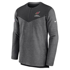 Arizona Cardinals Sideline Lockup Performance Quarter-Zip Top Charcoal | Nike for Sale