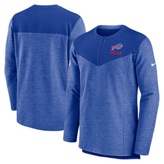 Buffalo Bills Sideline Lockup Performance Quarter-Zip Top Royal | Nike for Sale