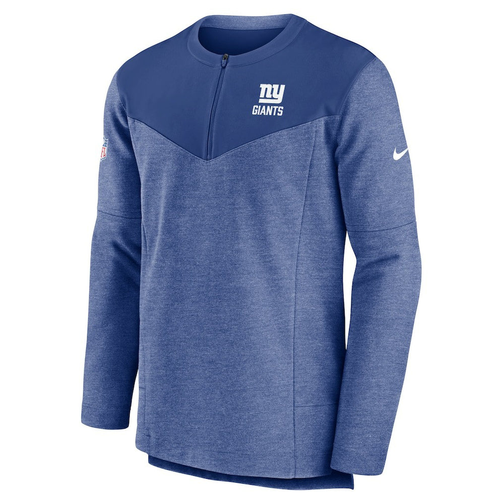 New York Giants Sideline Lockup Performance Quarter-Zip Top Royal | Nike for Sale