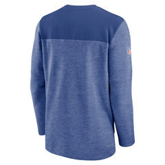 New York Giants Sideline Lockup Performance Quarter-Zip Top Royal | Nike for Sale
