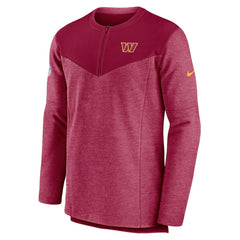 Washington Commanders Sideline Lockup Performance Quarter-Zip Top Burgundy | Nike for Sale