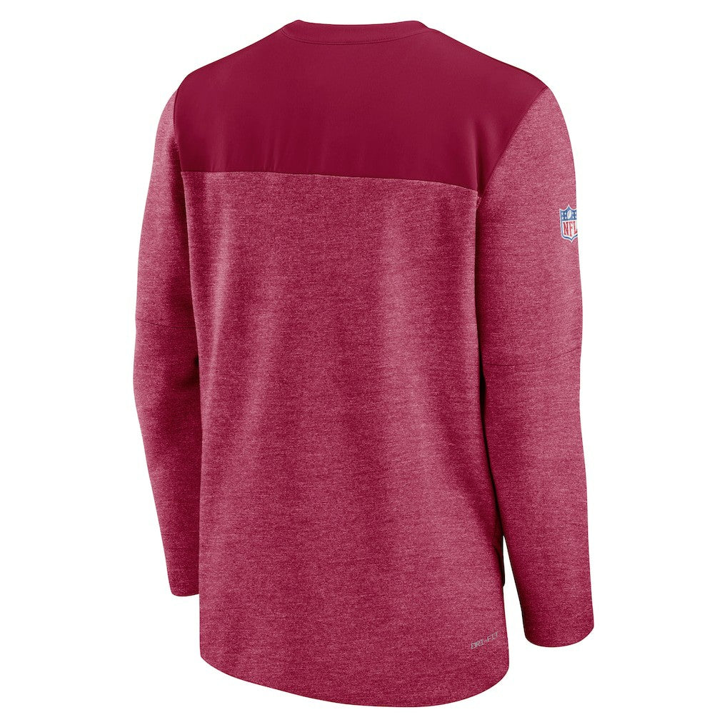 Washington Commanders Sideline Lockup Performance Quarter-Zip Top Burgundy | Nike for Sale