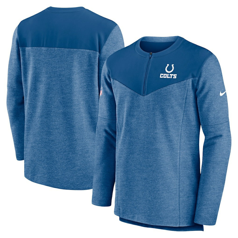 Indianapolis Colts Sideline Lockup Performance Quarter-Zip Top Royal | Nike for Sale