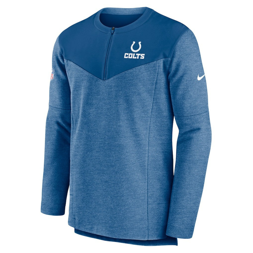 Indianapolis Colts Sideline Lockup Performance Quarter-Zip Top Royal | Nike for Sale