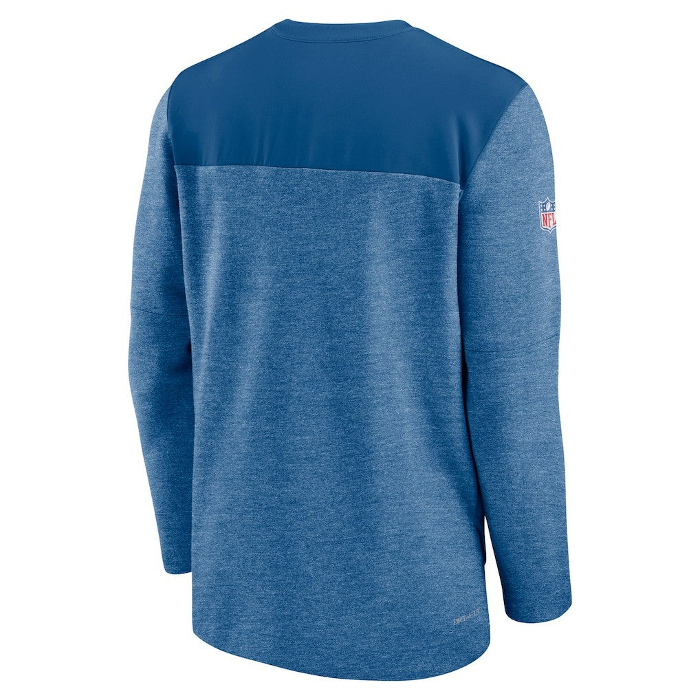 Indianapolis Colts Sideline Lockup Performance Quarter-Zip Top Royal | Nike for Sale