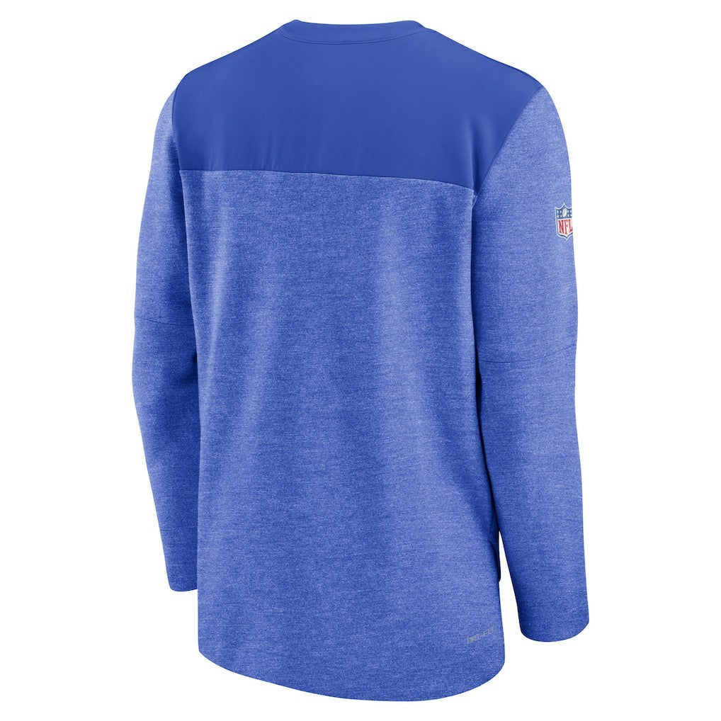 Los Angeles Rams Sideline Lockup Performance Quarter-Zip Top Royal | Nike for Sale
