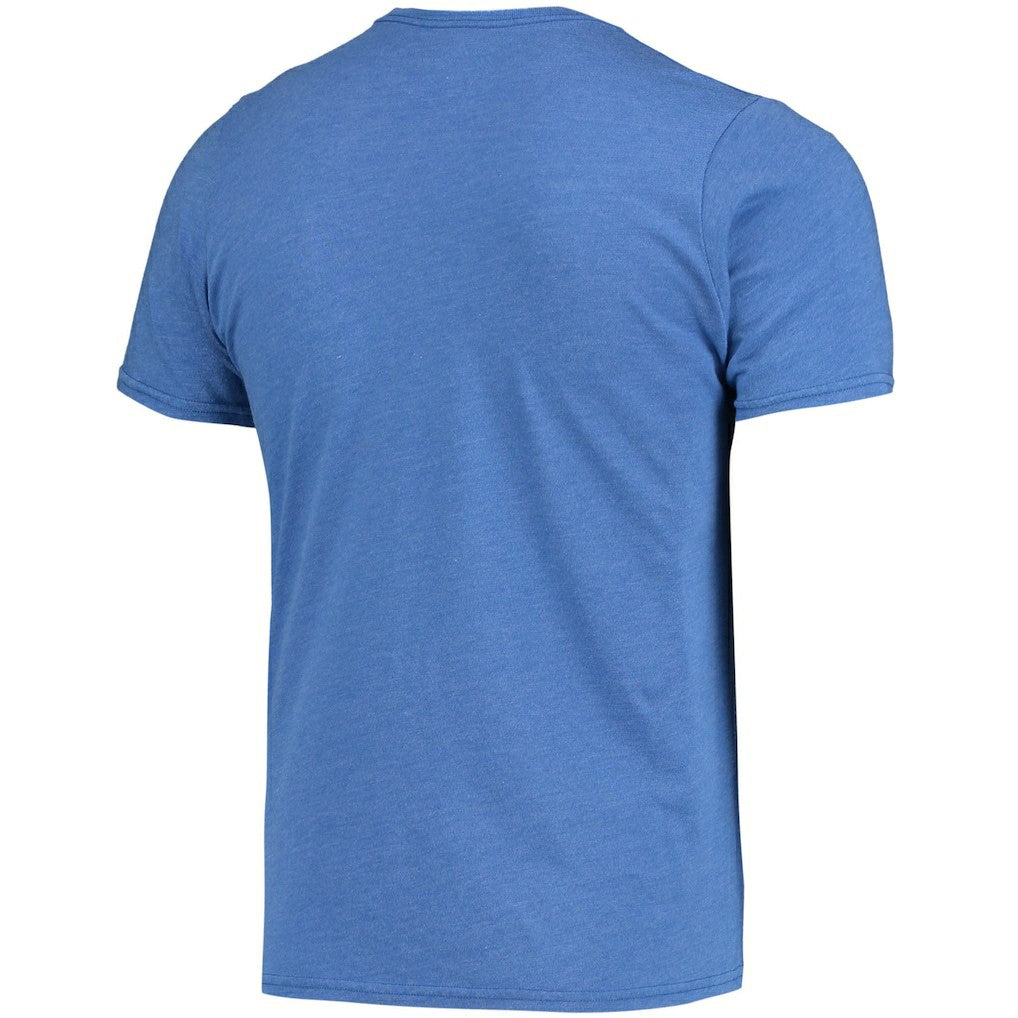 Aaron Donald Los Angeles Rams Majestic Threads Tri-Blend Player Graphic T-Shirt Royal | NFL
