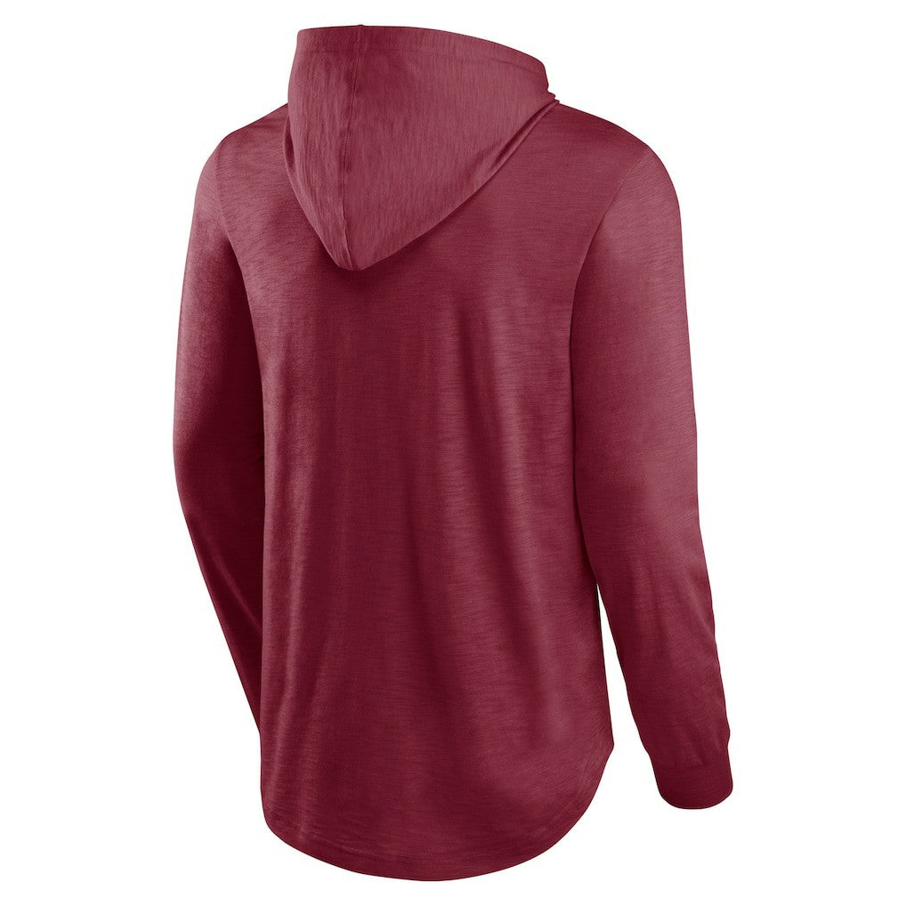 Washington Commanders Front Runner Long Sleeve Hooded T-Shirt Burgundy | Fanatics