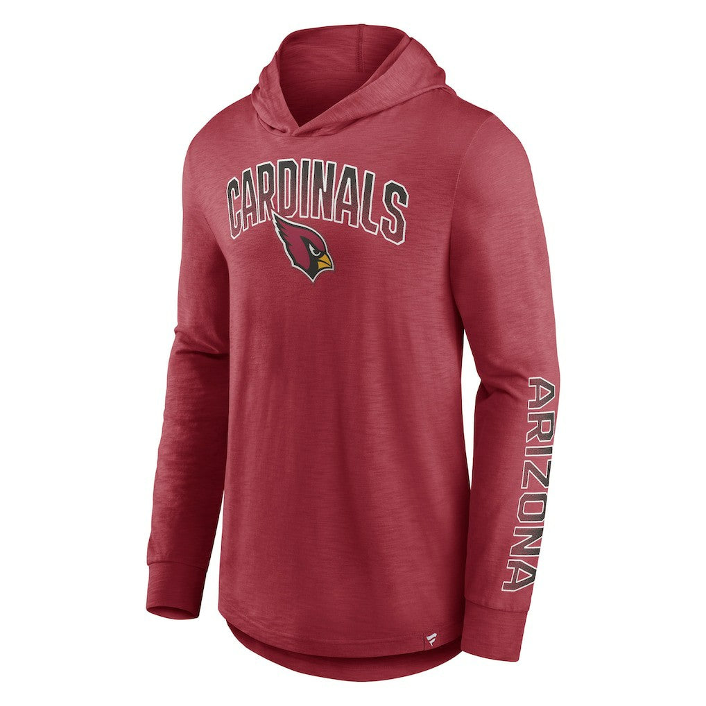 Arizona Cardinals Front Runner Long Sleeve Hooded T-Shirt Cardinal | Fanatics