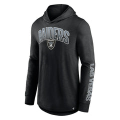 Las Vegas Raiders Front Runner Long Sleeve Hooded T-Shirt Black | Fanatics