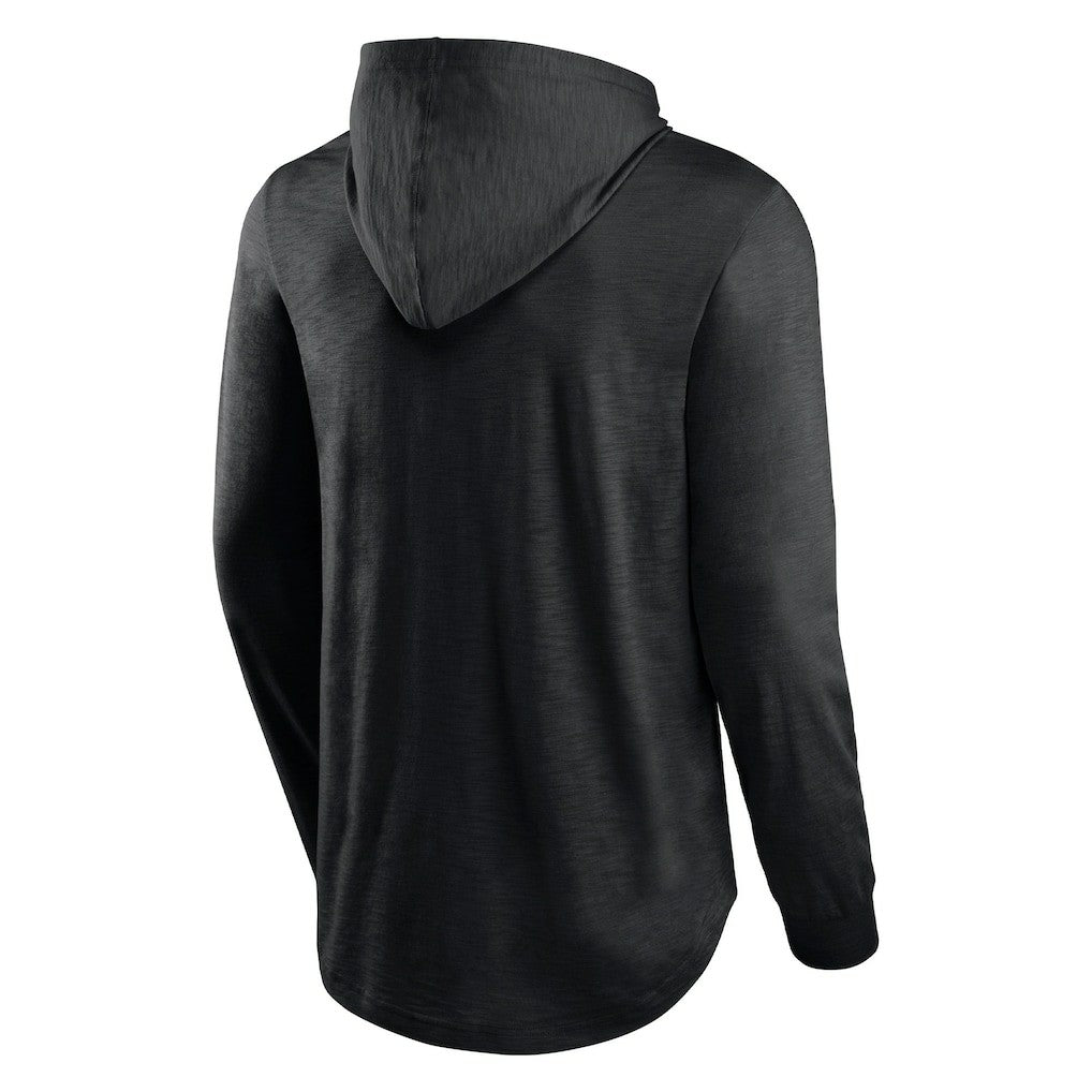 Las Vegas Raiders Front Runner Long Sleeve Hooded T-Shirt Black | Fanatics