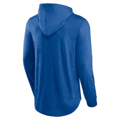 New England Patriots Front Runner Long Sleeve Hooded T-Shirt Royal | Fanatics