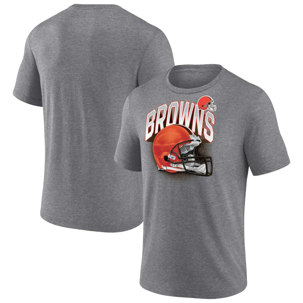 Cleveland Browns End Around Tri-Blend T-Shirt Heathered Gray | Fanatics