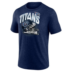 Tennessee Titans End Around Tri-Blend T-Shirt Heathered Navy | Fanatics