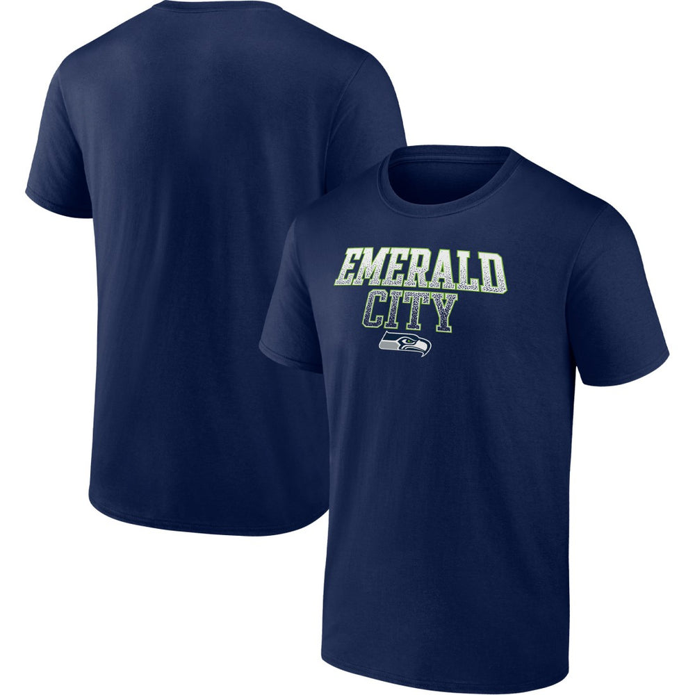 Seattle Seahawks Heavy Hitter T-Shirt College Navy | Fanatics