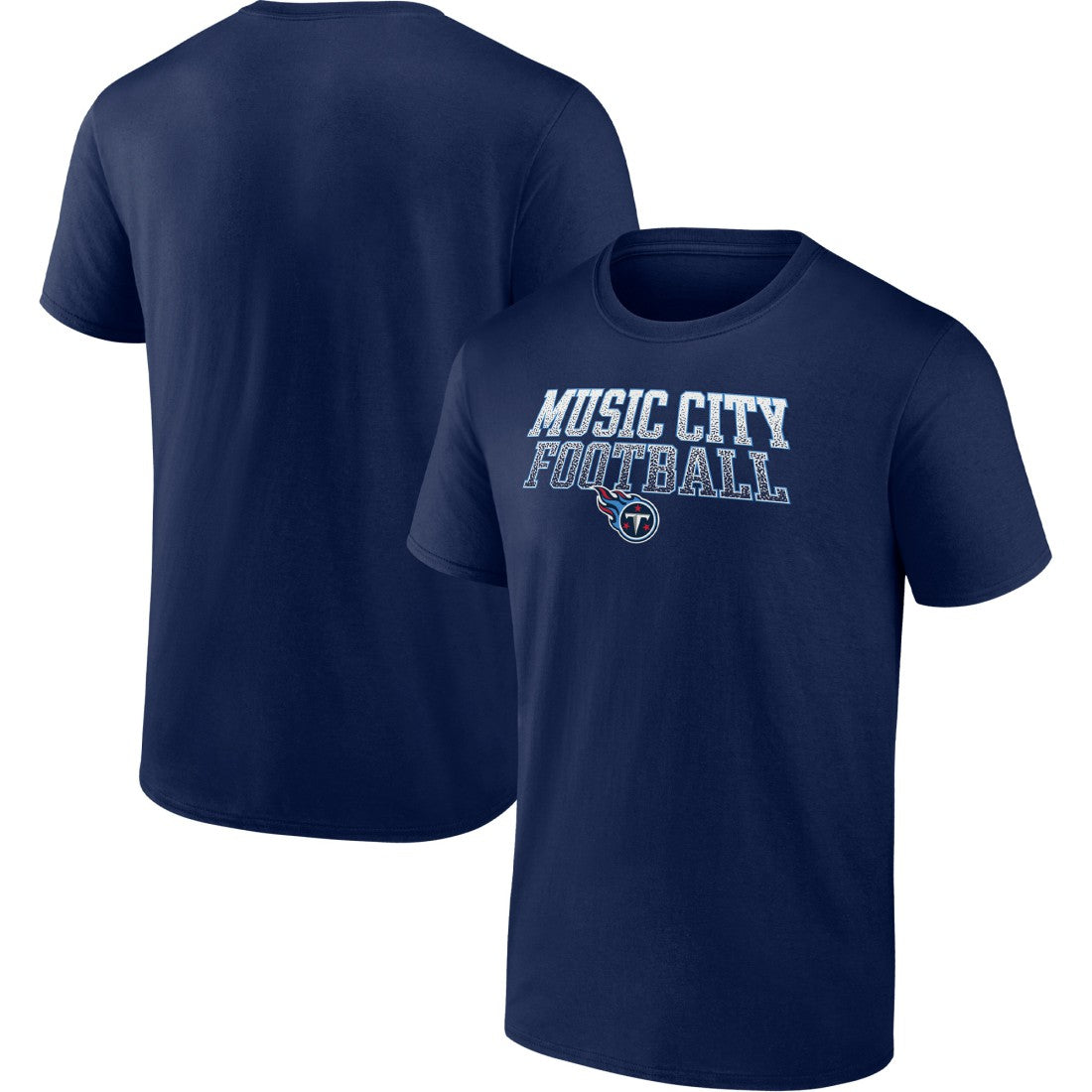 Tennessee Titans Heavy Hitter T-Shirt Navy | Fanatics