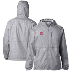 Detroit Pistons Camo Flash Forward Full-Zip Windbreaker Jacket Gray - NBA