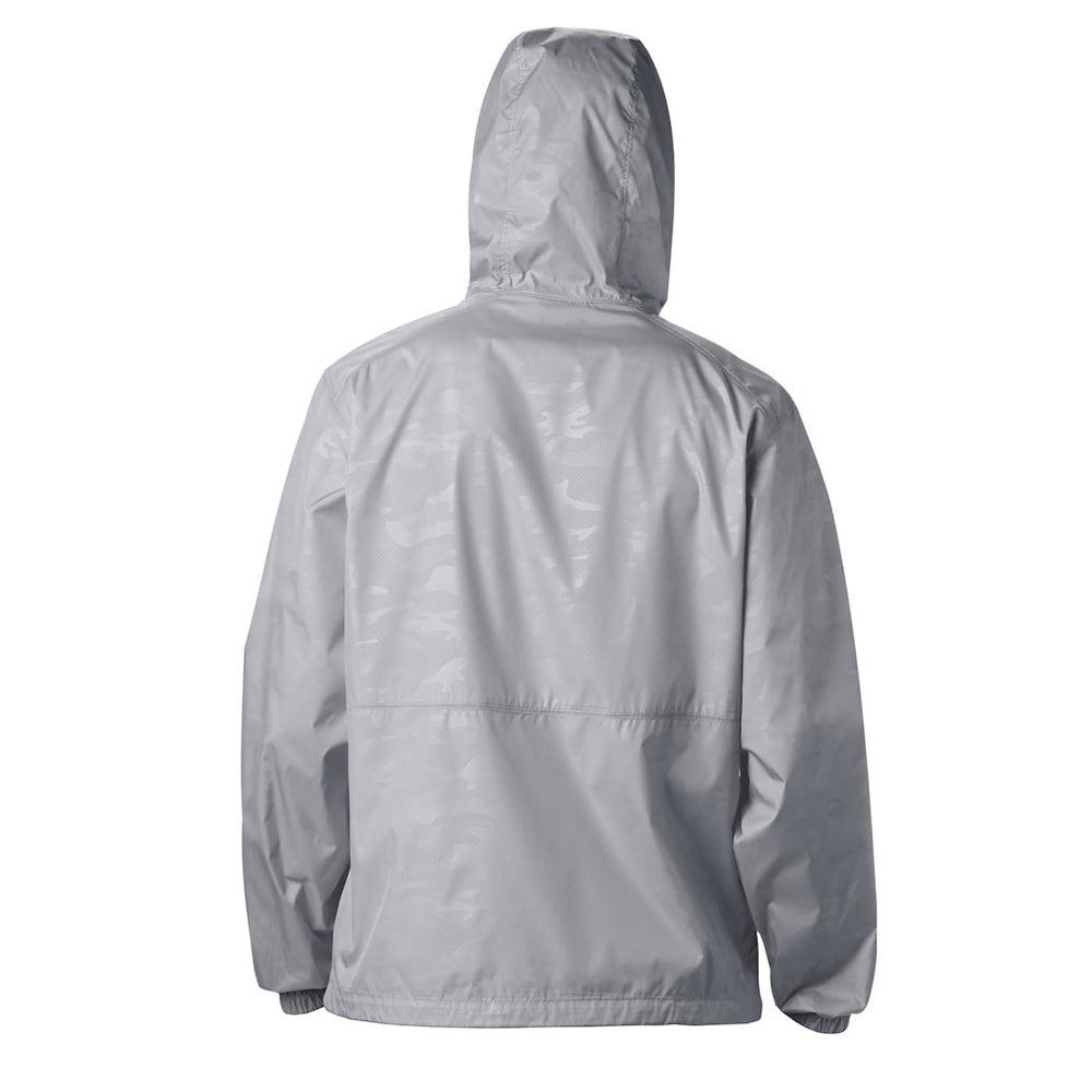 Detroit Pistons Camo Flash Forward Full-Zip Windbreaker Jacket Gray - NBA