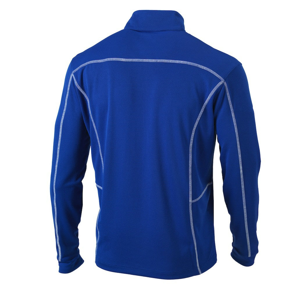 Detroit Pistons Shotgun Quarter-Zip Pullover Jacket Blue - NBA