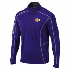 Los Angeles Lakers Shotgun Quarter-Zip Pullover Jacket Purple - NBA