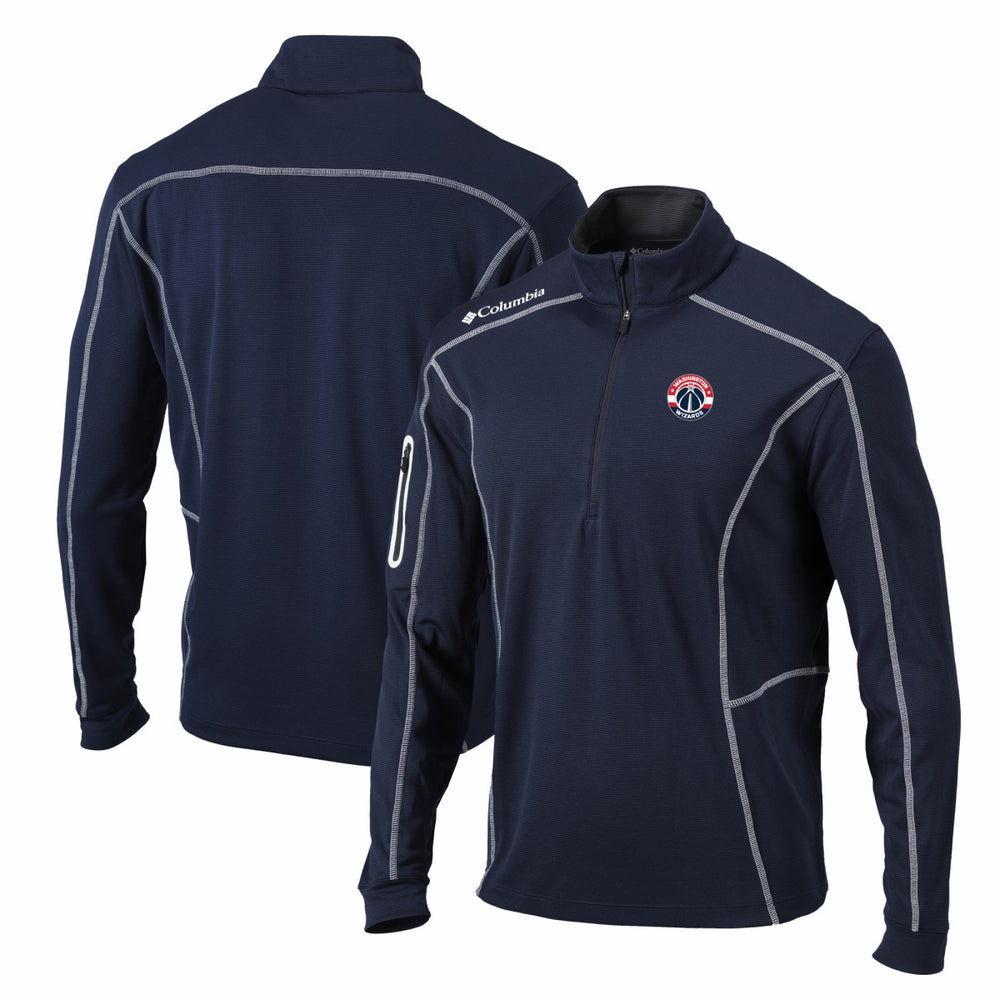 Washington Wizards Shotgun Quarter-Zip Pullover Jacket Navy - NBA